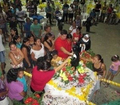 Santa Rita com o povo de Tapauá 22Maio2014